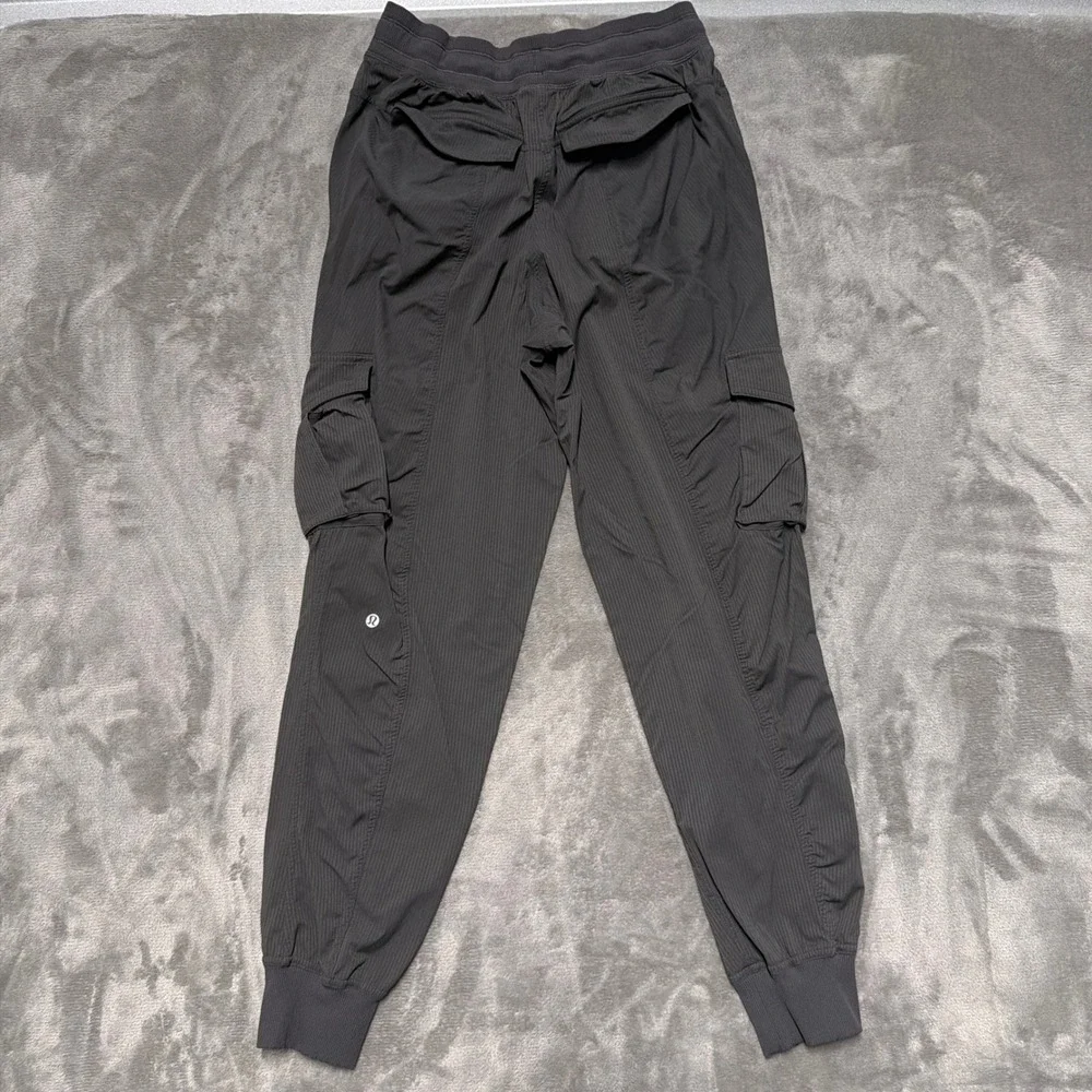 Lululemon Studio Dance‎ Pants Mid Rise Joggers Womens XS Gray Pull On Active Gym